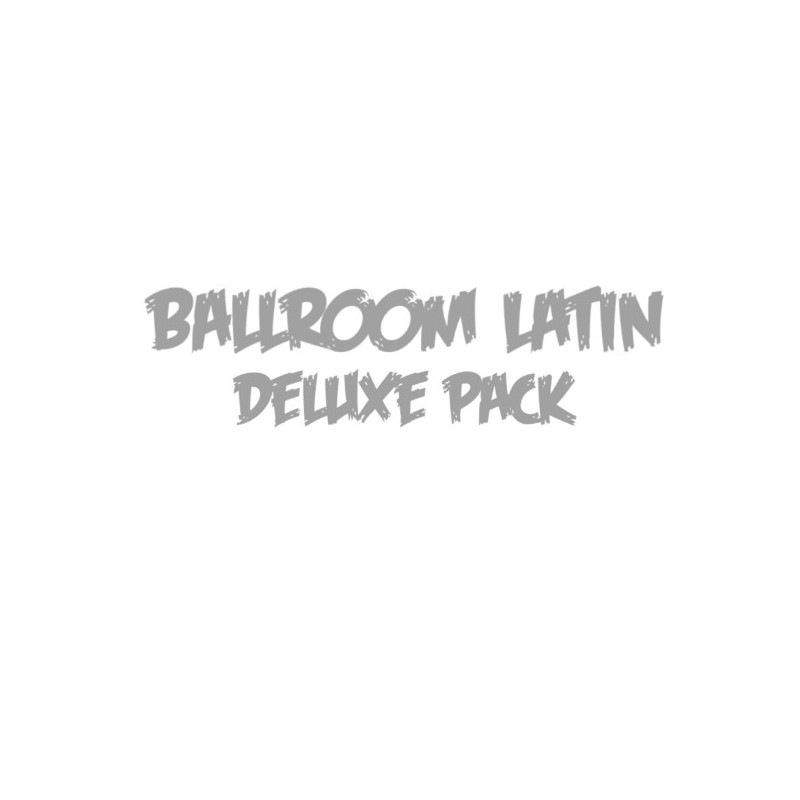 Latijnse Ballroom dansen Deluxe pack ( Rumba, Samba, Cha cha cha, Rock/Jive, Pasodoble)