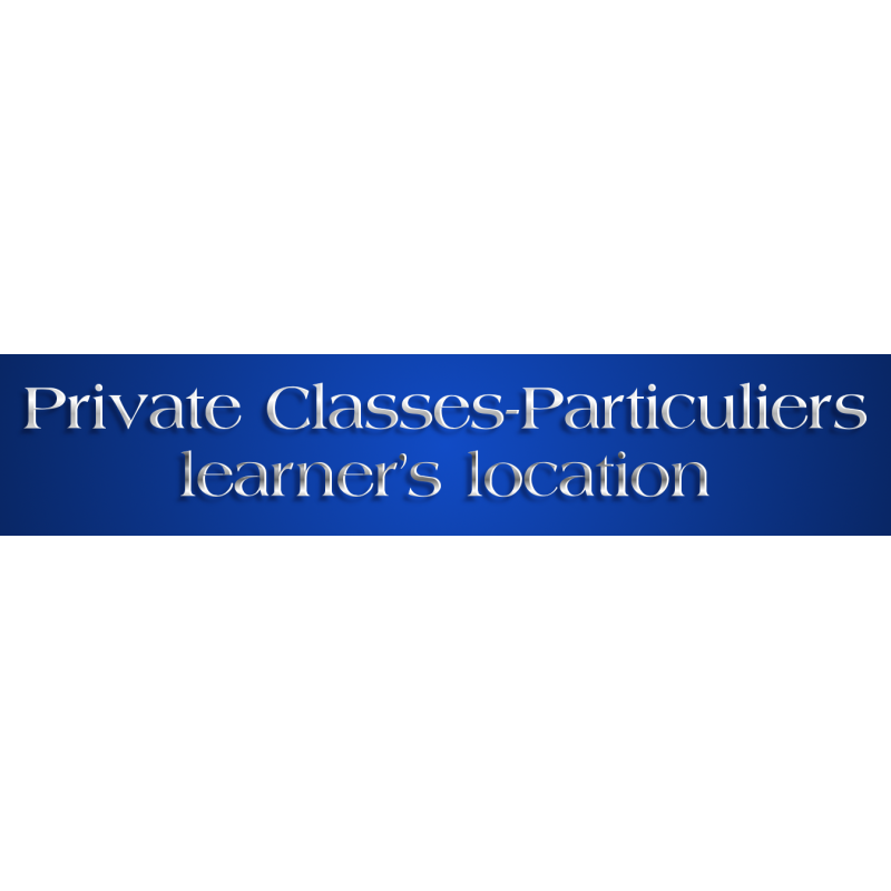 Private class At learner's location